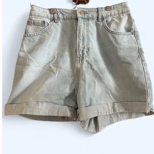 High Waisted Jean Shorts